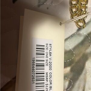 Valentino Orlandi Black and Gold Chain-Link Key & Card Holder